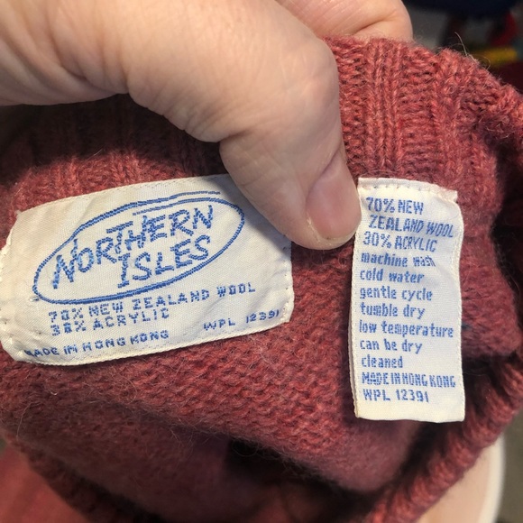 Northern isles New Zealand wool ladies knitted sweater size 36 - Picture 5 of 6